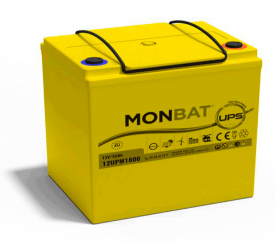 MONBAT 55Ah, 12V / Стационарна батерия