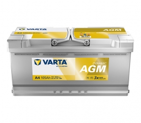 Varta Dynamic AGM 105Ah, 12V, A4