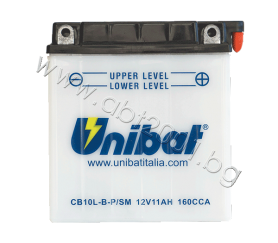 Unibat 11 Ah, 12 V - CB10L-B-P