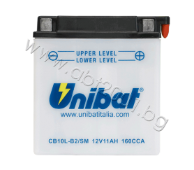 Unibat 11 Ah, 12 V - CB10L-B2