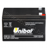 VRLA-батерия UNIBAT, 12 Ah, 12 V
