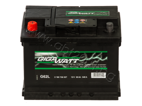 Gigawatt 60 Ah, 12V, L+, G62L