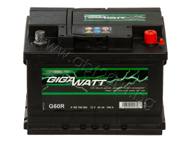 Gigawatt 60 Ah, 12V, G60R