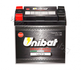 Unibat - ULT3 - 5Ah, 12V / LiFePo4 